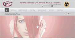 Desktop Screenshot of ppibcorp.com